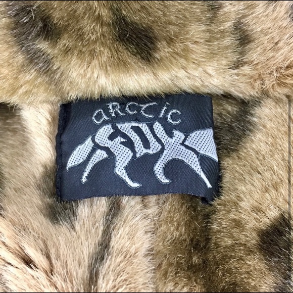 ARCTIC FOX Faux Fur Leopard Trim Trapper H… - Picture 3 of 3